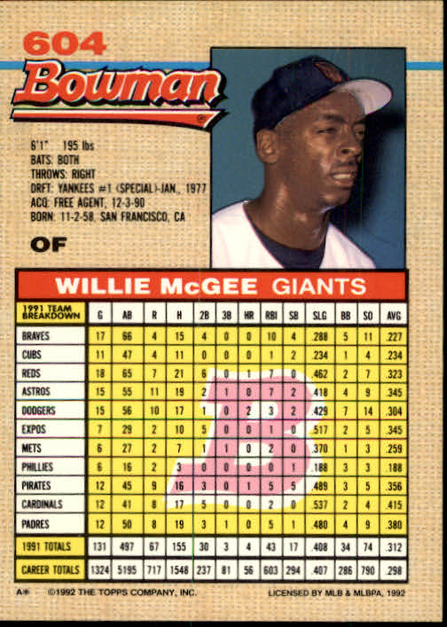 Sports Card Back