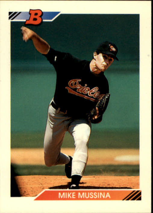 1992 Bowman #612 Mike Mussina