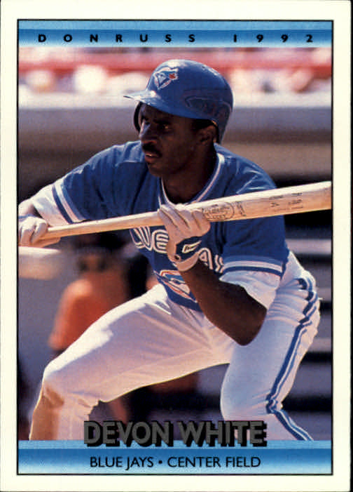 Donruss Devon White Baseball Trading Cards