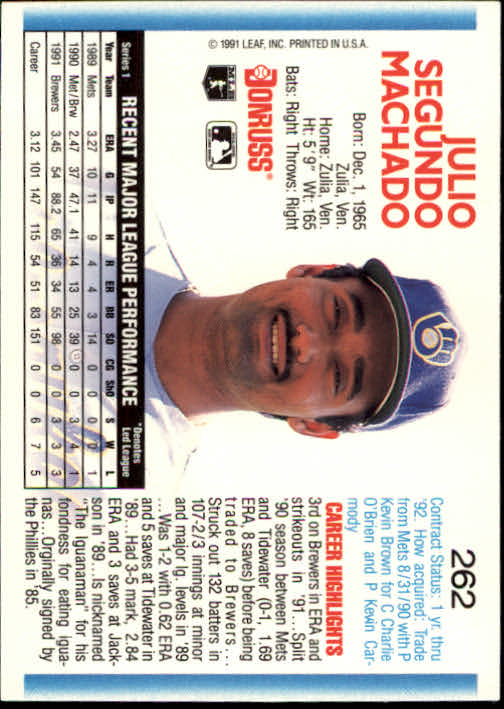 A9587- 1992 Donruss Baseball #s 251-500 +Rookies -You Pick- 15+ FREE US SHIP - Picture 25 of 493