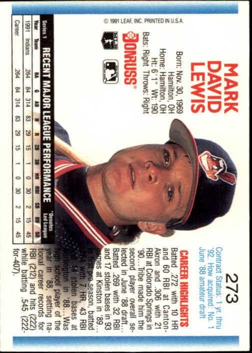 Sports Card Back