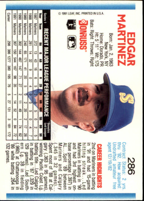 A9587- 1992 Donruss Baseball #s 251-500 +Rookies -You Pick- 15+ FREE US SHIP - Picture 73 of 493