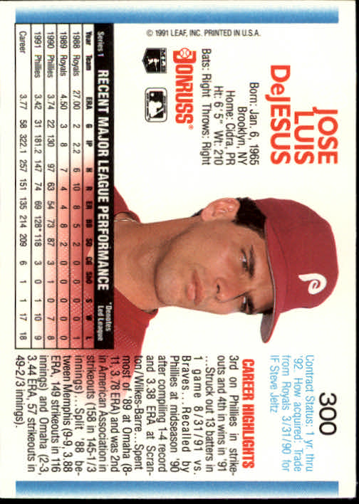 A9587- 1992 Donruss Baseball #s 251-500 +Rookies -You Pick- 15+ FREE US SHIP - Picture 101 of 493