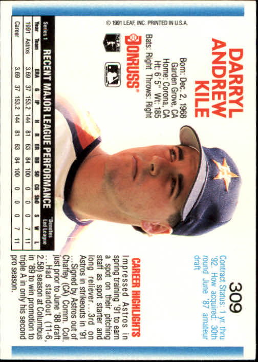 A9587- 1992 Donruss Baseball #s 251-500 +Rookies -You Pick- 15+ FREE US SHIP - Picture 119 of 493