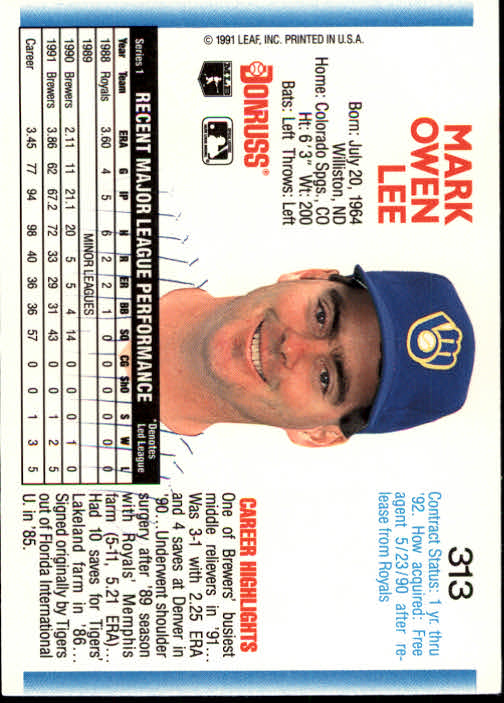 A9587- 1992 Donruss Baseball #s 251-500 +Rookies -You Pick- 15+ FREE US SHIP - Picture 127 of 493