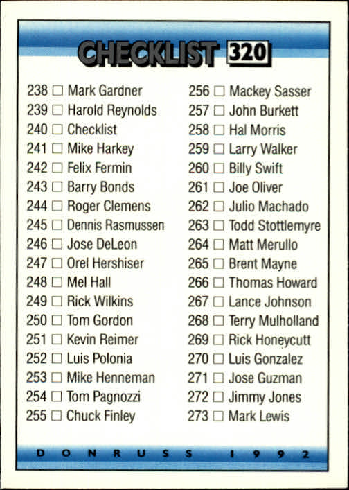 Sports Card Front