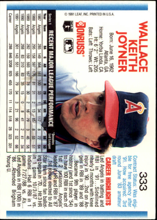 A9587- 1992 Donruss Baseball #s 251-500 +Rookies -You Pick- 15+ FREE US SHIP - Picture 167 of 493