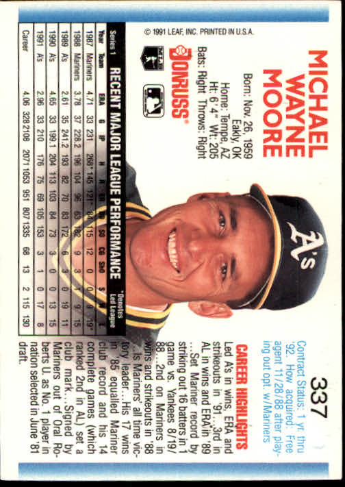 A9587- 1992 Donruss Baseball #s 251-500 +Rookies -You Pick- 15+ FREE US SHIP - Picture 175 of 493