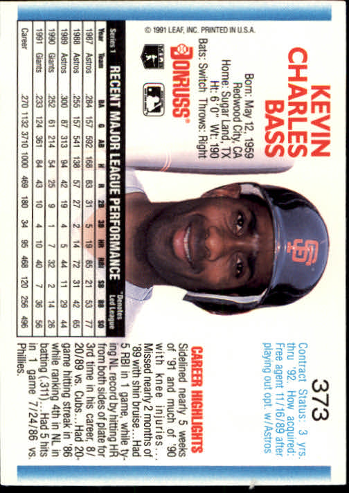 A9587- 1992 Donruss Baseball #s 251-500 +Rookies -You Pick- 15+ FREE US SHIP - Picture 247 of 493