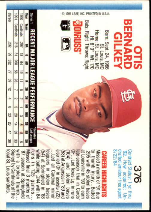 A9587- 1992 Donruss Baseball #s 251-500 +Rookies -You Pick- 15+ FREE US SHIP - Picture 253 of 493