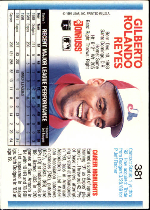 A9587- 1992 Donruss Baseball #s 251-500 +Rookies -You Pick- 15+ FREE US SHIP - Picture 263 of 493