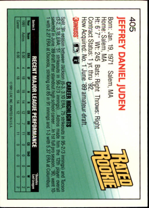 A9587- 1992 Donruss Baseball #s 251-500 +Rookies -You Pick- 15+ FREE US SHIP - Picture 309 of 493