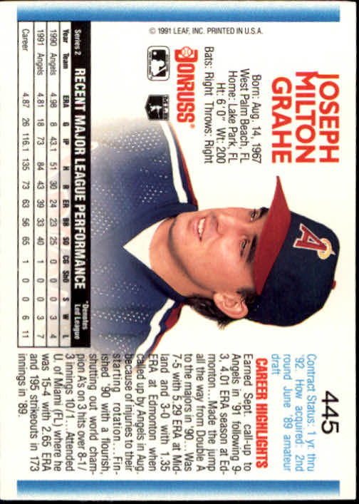 A9587- 1992 Donruss Baseball #s 251-500 +Rookies -You Pick- 15+ FREE US SHIP - Picture 385 of 493