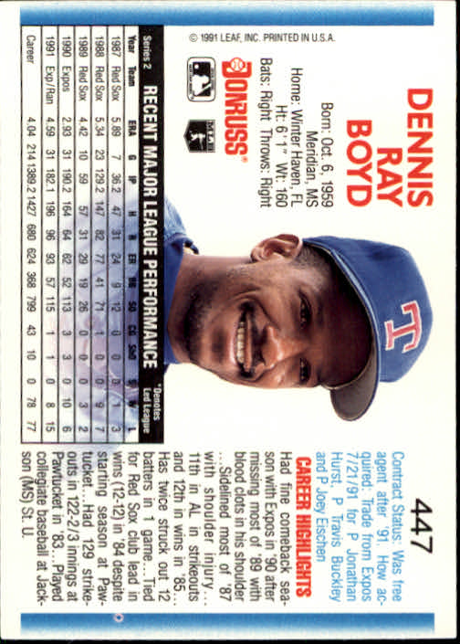 A9587- 1992 Donruss Baseball #s 251-500 +Rookies -You Pick- 15+ FREE US SHIP - Picture 389 of 493