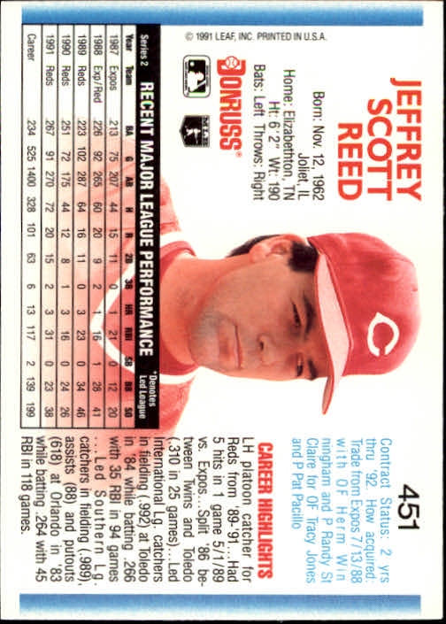 A9587- 1992 Donruss Baseball #s 251-500 +Rookies -You Pick- 15+ FREE US SHIP - Picture 397 of 493