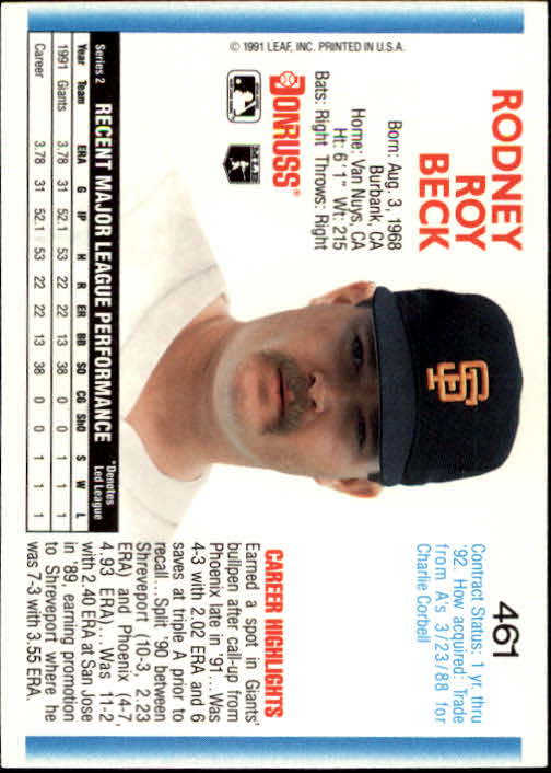 A9587- 1992 Donruss Baseball #s 251-500 +Rookies -You Pick- 15+ FREE US SHIP - Picture 417 of 493