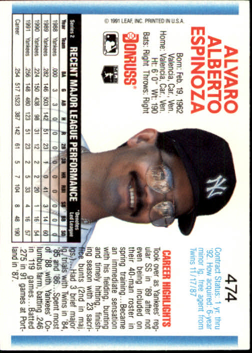 A9587- 1992 Donruss Baseball #s 251-500 +Rookies -You Pick- 15+ FREE US SHIP - Picture 441 of 493