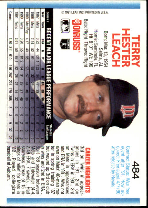 A9587- 1992 Donruss Baseball #s 251-500 +Rookies -You Pick- 15+ FREE US SHIP - Picture 461 of 493