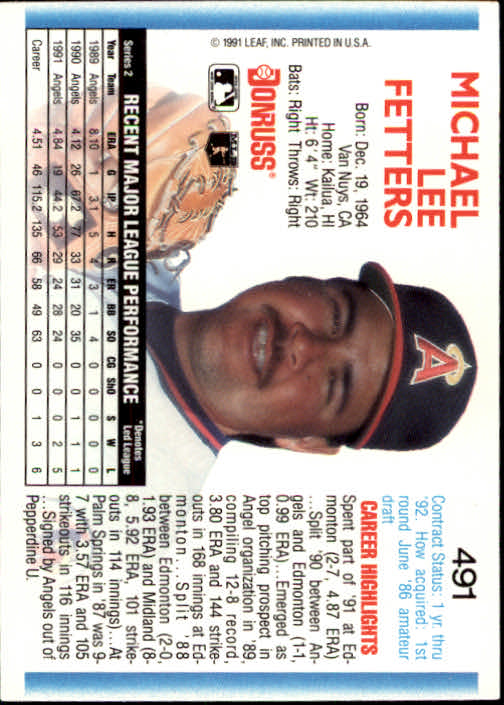 A9587- 1992 Donruss Baseball #s 251-500 +Rookies -You Pick- 15+ FREE US SHIP - Picture 475 of 493