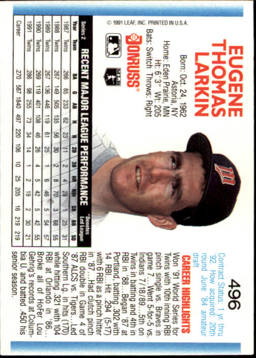 A9587- 1992 Donruss Baseball #s 251-500 +Rookies -You Pick- 15+ FREE US SHIP - Picture 485 of 493