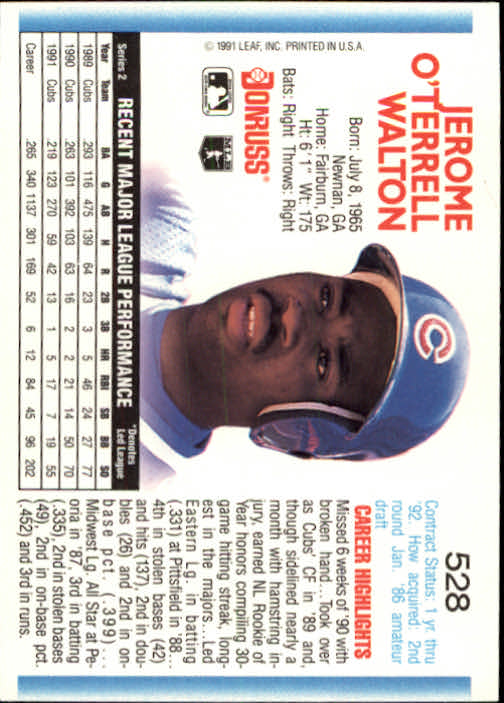 A9587- 1992 Donruss Baseball #S 501-750 + Rookies -du Pick- 15 + Gratis US - Bild 55 von 485