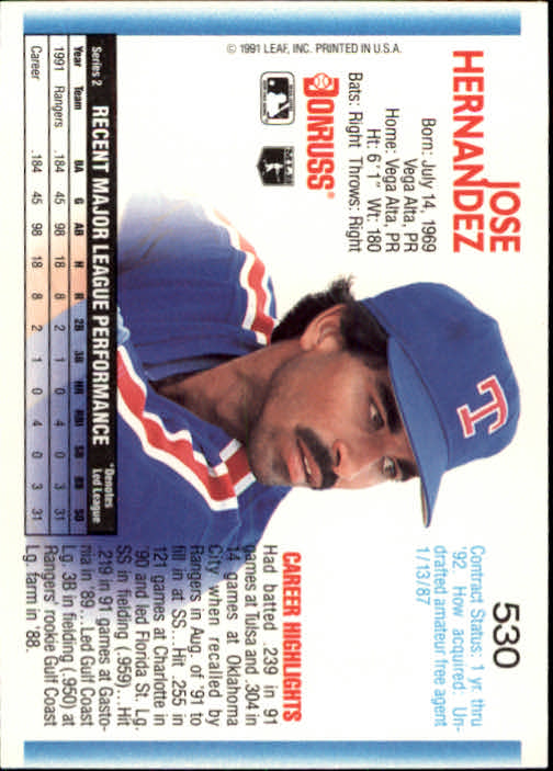 A9587- 1992 Donruss Baseball #S 501-750 + Rookies -du Pick- 15 + Gratis US - Bild 59 von 485