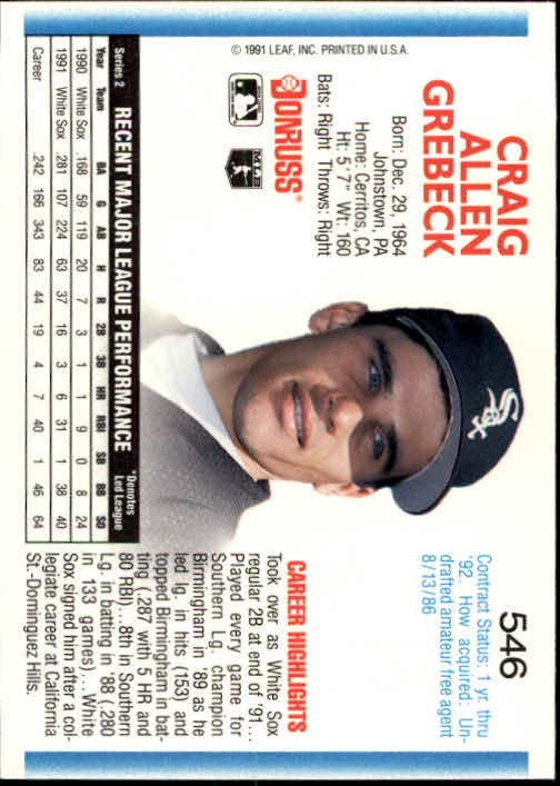 A9587- 1992 Donruss Baseball #S 501-750 + Rookies -du Pick- 15 + Gratis US - Bild 91 von 485