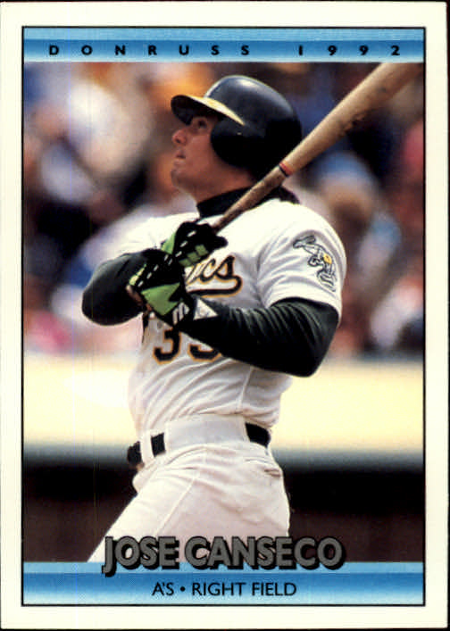 1992 Donruss #548 Jose Canseco