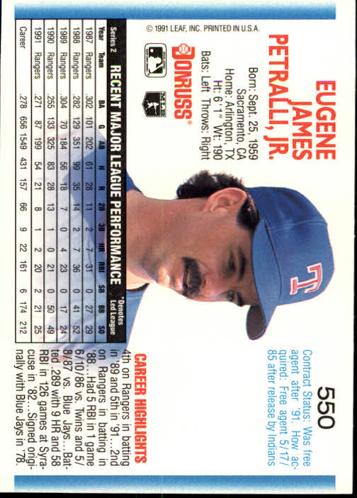 A9587- 1992 Donruss Baseball #S 501-750 + Rookies -du Pick- 15 + Gratis US - Bild 99 von 485