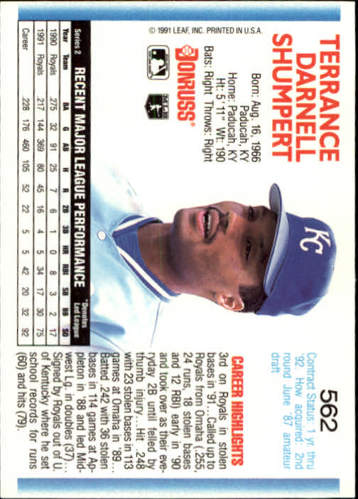 A9587- 1992 Donruss Baseball #S 501-750 + Rookies -du Pick- 15 + Gratis US - Bild 121 von 485