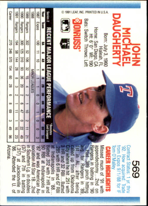 A9587- 1992 Donruss Baseball #S 501-750 + Rookies -du Pick- 15 + Gratis US - Bild 135 von 485