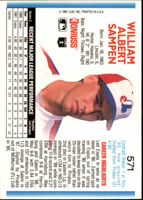 A9587- 1992 Donruss Baseball #S 501-750 + Rookies -du Pick- 15 + Gratis US - Bild 139 von 485