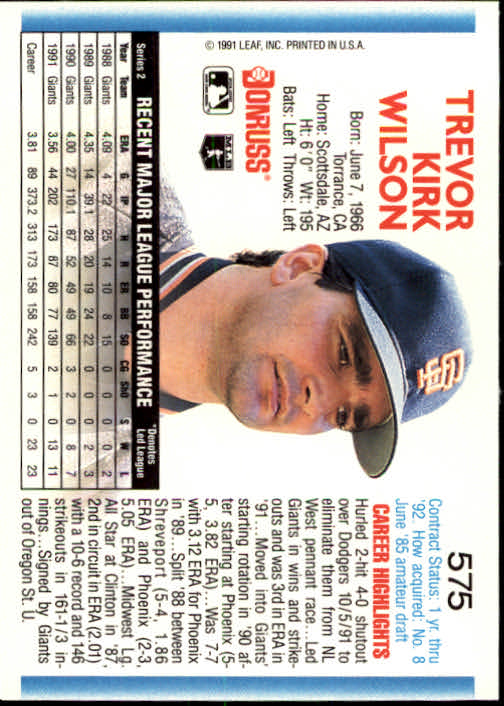A9587- 1992 Donruss Baseball #S 501-750 + Rookies -du Pick- 15 + Gratis US - Bild 147 von 485
