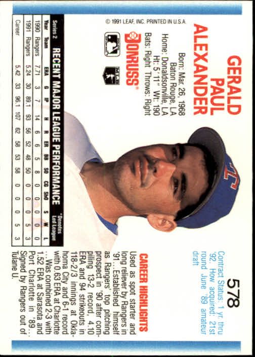 A9587- 1992 Donruss Baseball #S 501-750 + Rookies -du Pick- 15 + Gratis US - Bild 151 von 485