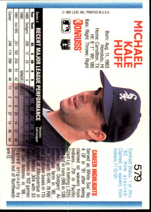 Sports Card Back
