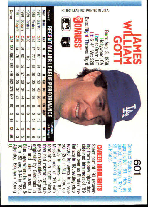 A9587- 1992 Donruss Baseball #S 501-750 + Rookies -du Pick- 15 + Gratis US - Bild 193 von 485