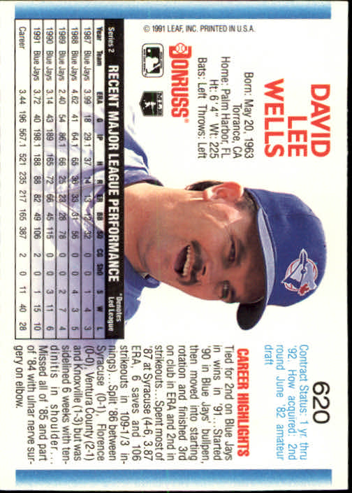 A9587- 1992 Donruss Baseball #S 501-750 + Rookies -du Pick- 15 + Gratis US - Bild 231 von 485
