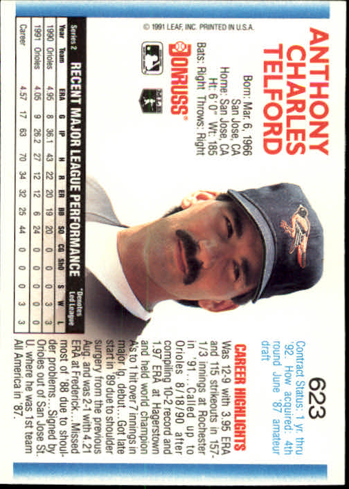 A9587- 1992 Donruss Baseball #S 501-750 + Rookies -du Pick- 15 + Gratis US - Bild 237 von 485
