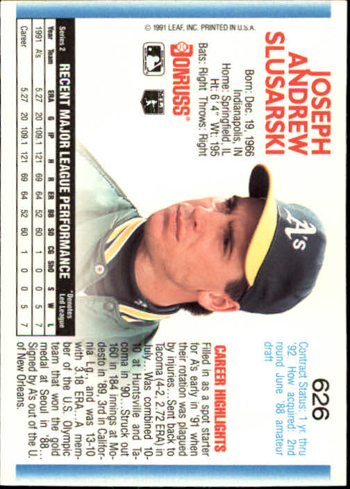 A9587- 1992 Donruss Baseball #S 501-750 + Rookies -du Pick- 15 + Gratis US - Bild 243 von 485