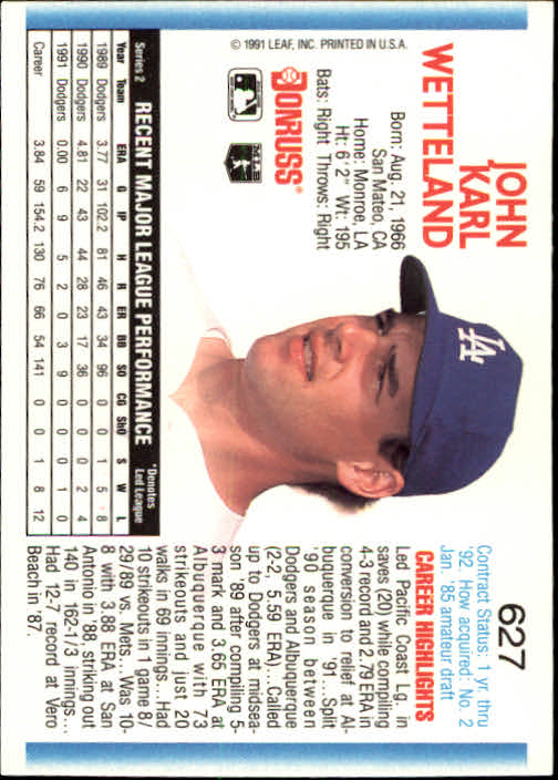 A9587- 1992 Donruss Baseball #S 501-750 + Rookies -du Pick- 15 + Gratis US - Bild 245 von 485