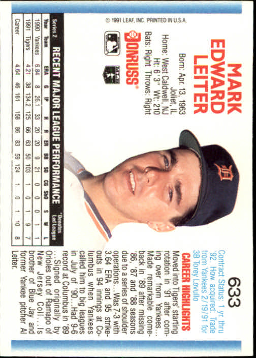 A9587- 1992 Donruss Baseball #S 501-750 + Rookies -du Pick- 15 + Gratis US - Bild 257 von 485