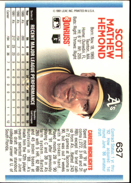 A9587- 1992 Donruss Baseball #S 501-750 + Rookies -du Pick- 15 + Gratis US - Bild 265 von 485