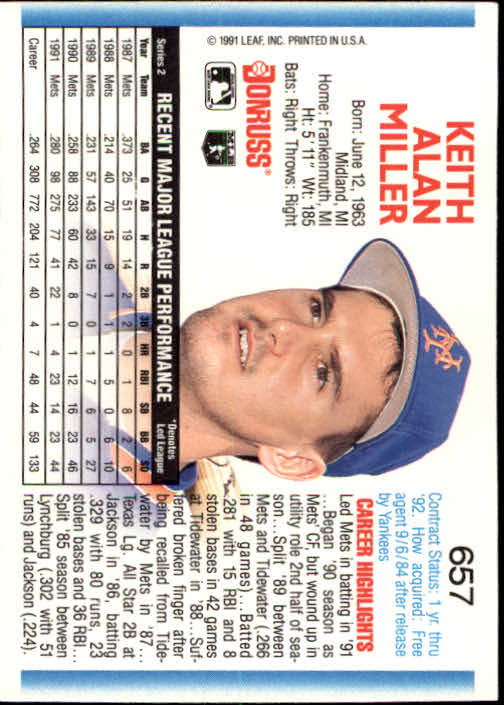 Sports Card Back