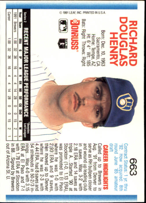 A9587- 1992 Donruss Baseball #S 501-750 + Rookies -du Pick- 15 + Gratis US - Bild 317 von 485