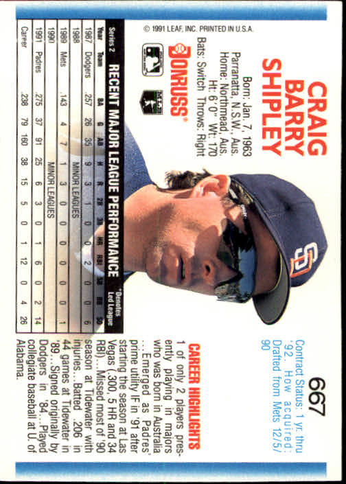 A9587- 1992 Donruss Baseball #S 501-750 + Rookies -du Pick- 15 + Gratis US - Bild 325 von 485
