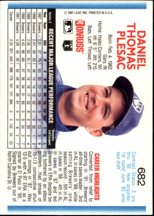 A9587- 1992 Donruss Baseball #S 501-750 + Rookies -du Pick- 15 + Gratis US - Bild 355 von 485