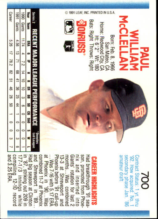 A9587- 1992 Donruss Baseball #S 501-750 + Rookies -du Pick- 15 + Gratis US - Bild 391 von 485