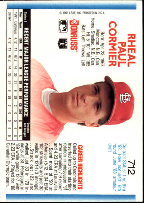 A9587- 1992 Donruss Baseball #S 501-750 + Rookies -du Pick- 15 + Gratis US - Bild 413 von 485