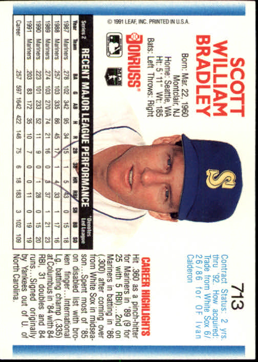 A9587- 1992 Donruss Baseball #S 501-750 + Rookies -du Pick- 15 + Gratis US - Bild 415 von 485