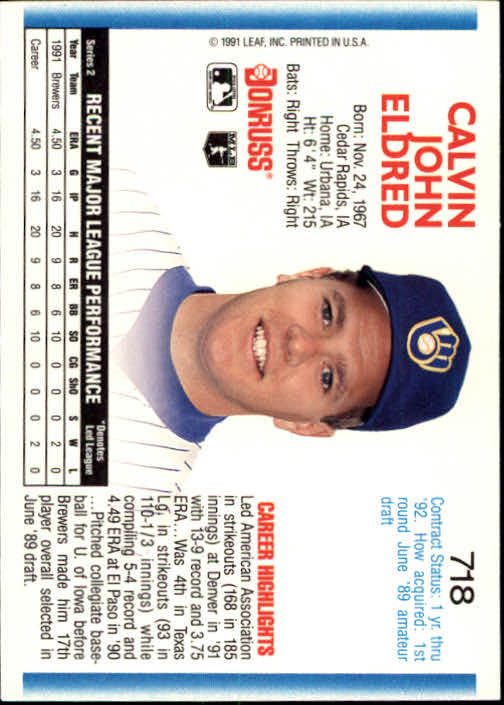 A9587- 1992 Donruss Baseball #S 501-750 + Rookies -du Pick- 15 + Gratis US - Bild 425 von 485